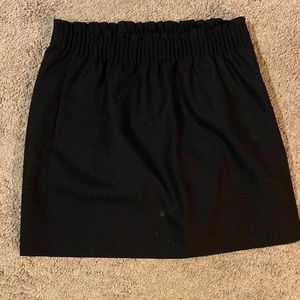 Black j crew skirt